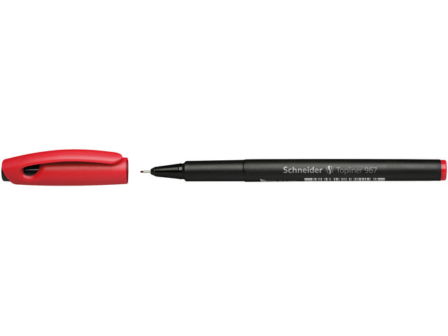 Fineliner Schneider Topliner 967 0,4 mm rot