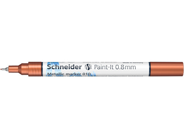 Metallic marker Schneider Paint-it 010 0,8mm koper metallic