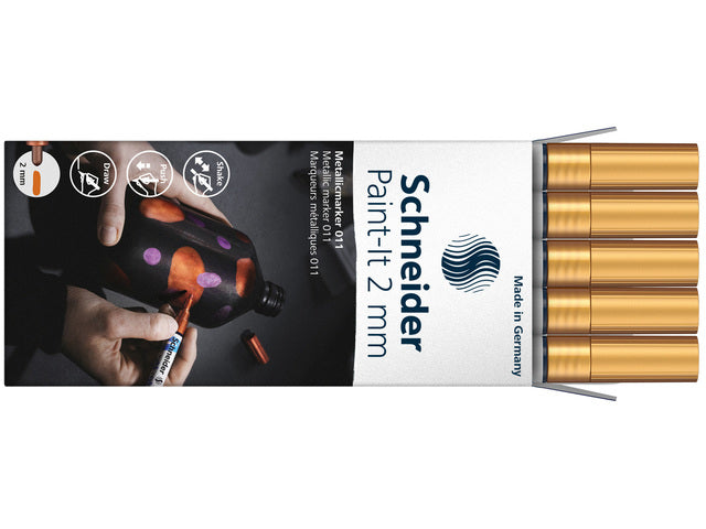 Metallicmarker Schneider Paint-it 011 2mm gold metallic