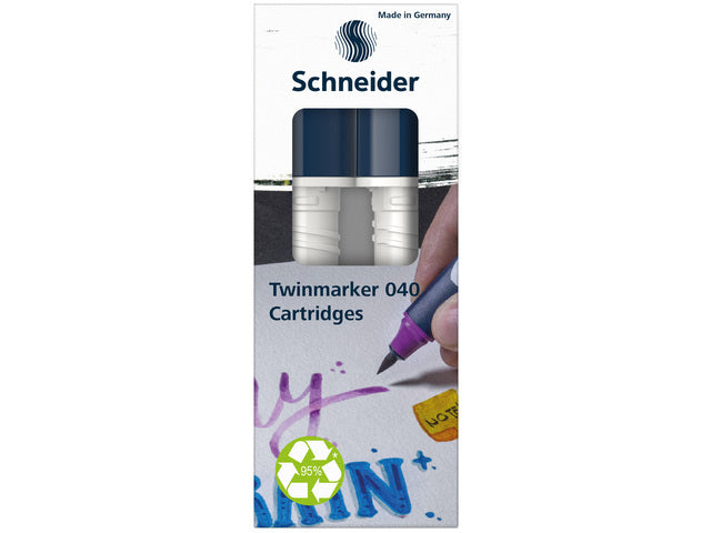 Twinmarker Schneider cartridge Paint-it 040 grijs 005