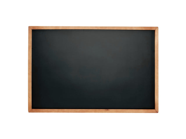 Krijtbord Seco A3 zwart met lijst
