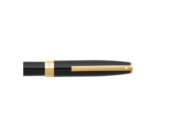 Vulpen SHEAFFER Sagaris E9471 M Glanzend zwart goudkleurig