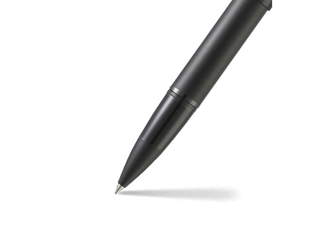 Rollerball SHEAFFER Icon E9108 Matzwarte lak met rode PVD-afwerking