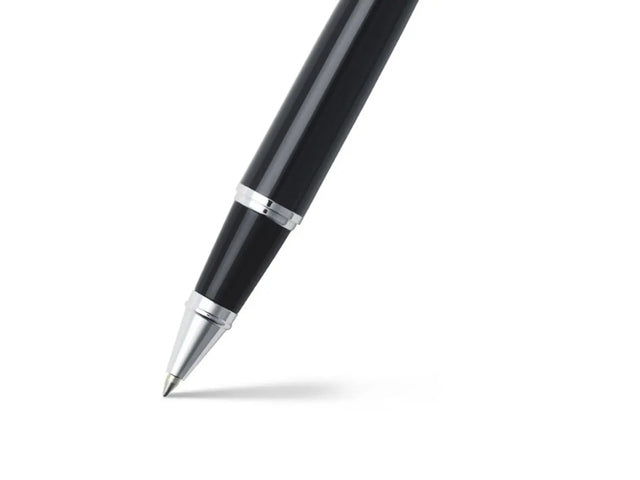 Rollerball SHEAFFER 300 E9314 Zwarte schacht chromen dop verchroomd