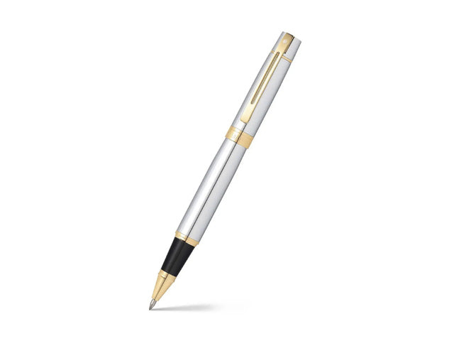 Rollerball SHEAFFER 300 E9342 Glanzend chroom goudkleurig