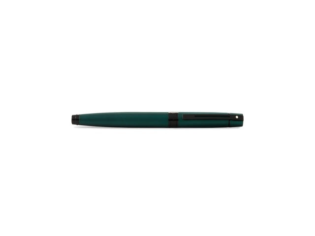Rollerball SHEAFFER 300 E9346 Mat groene lak gepolijst zwart