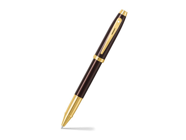 Rollerball SHEAFFER 100 E9370 Koffiebruin PVD goud