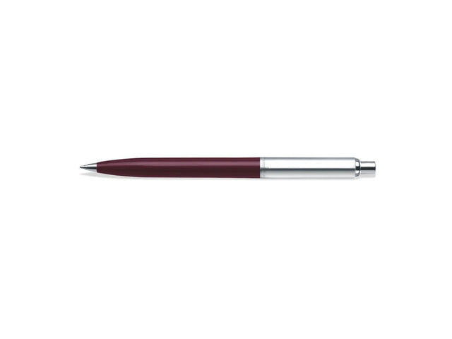 Balpen SHEAFFER SENTINEL 321 Burgundy geborsteld chroom verchroomd