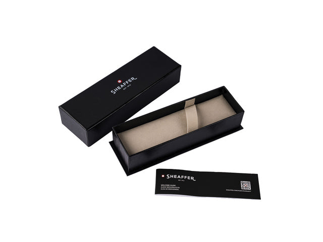 Balpen SHEAFFER SENTINEL 325 geborsteld chroom goud tinten
