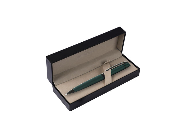 Kugelschreiber SHEAFFER 300 E9346 Mattgrüner Lack schwarz poliert