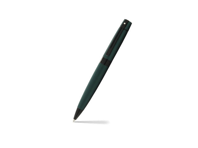 Balpen SHEAFFER 300 E9346 Matte Green lacquer polished black