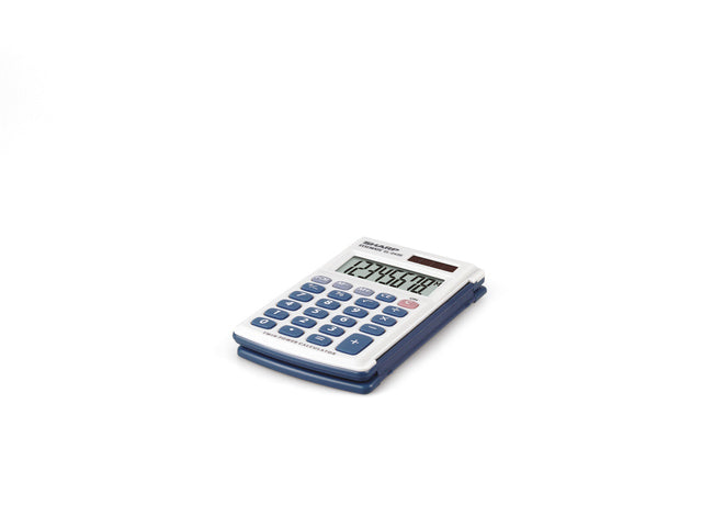 Rechner Sharp EL243S grau-blauer Zeiger 8-stellig