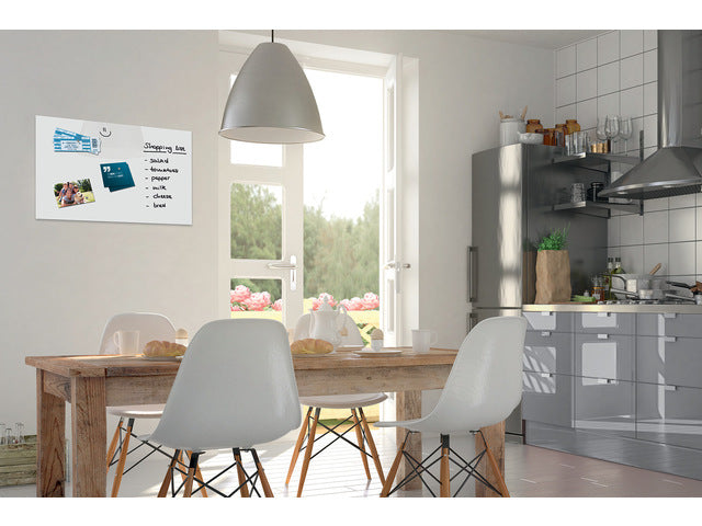 Glasmagnetbord Be!Board 600x400mm mit