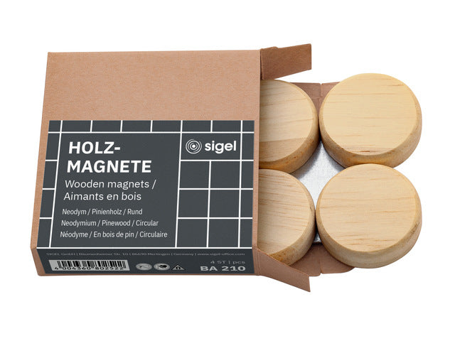 Magnetsiegel rund um 4 Stück