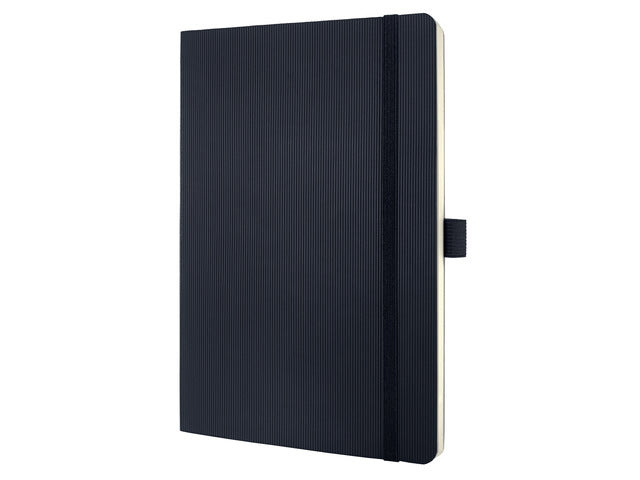 Benachrichtigungsbuch Conceptum A5, schwarz, weiß, Softcover.