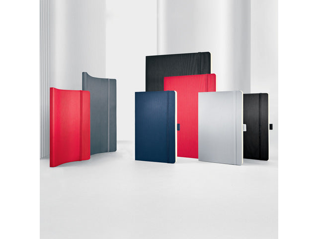 Benachrichtigungsbuch Conceptum A5, schwarz, weiß, Softcover.