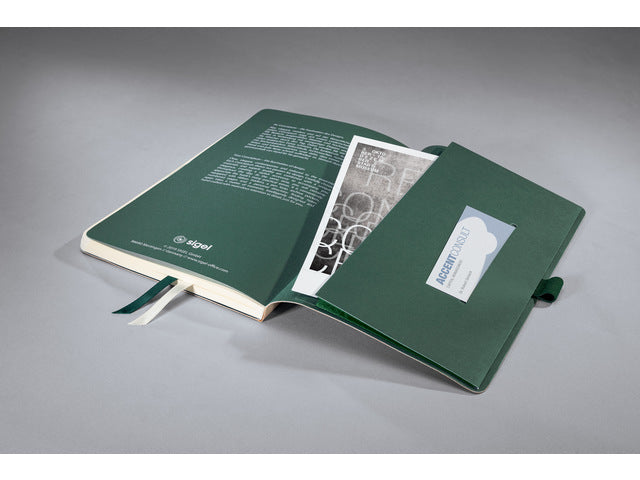 Notitieboek Conceptum Nature Edition Bamboo A5 puntgelijnde softcover.