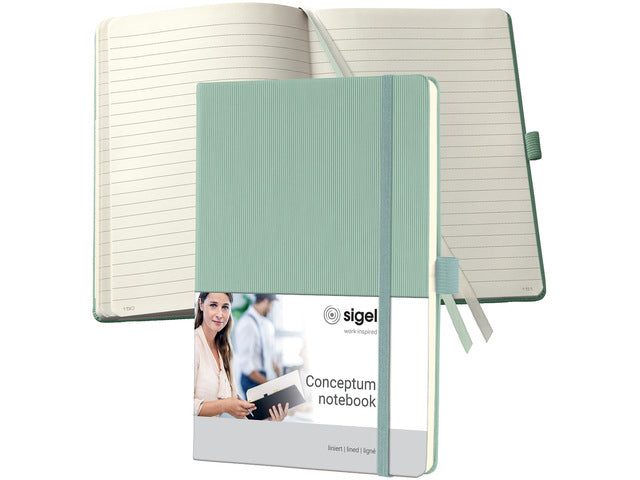 Benachrichtigungsbuch Conceptum A5 MINT GREEN, 194 Seiten, 80 g, HC