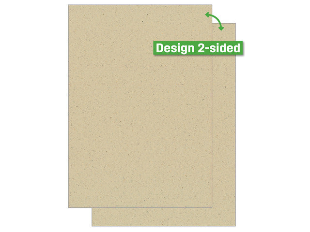 Gras papier Sigel, Blanco graspapier, graspapier, FSC Mix Credit (Inkt/Laser/Kopie), 100 g, A4, 100 vel
