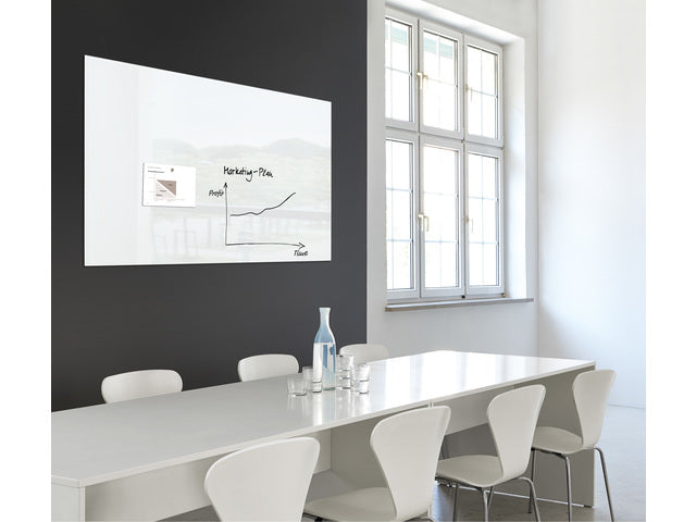 Glasmagnetbrett XL Sigel Artverum 1200x900x18mm superweiß