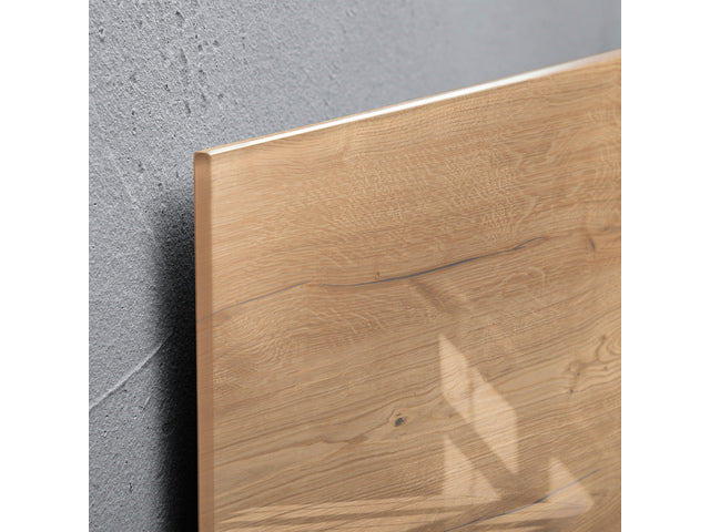Glasmagneetbord Sigel Artverum 1300x550x15mm Naturel Hout