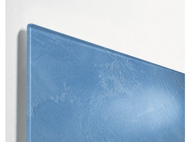 Glas-Magnettafel Sigel Artverum Blue Structure matt. 600x400x15mm