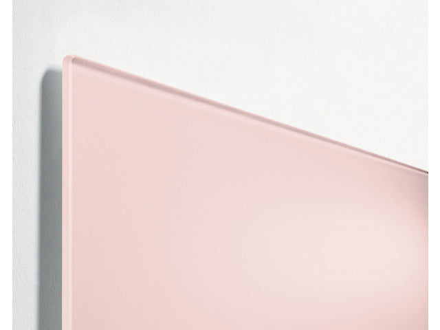 Glas-Magnettafel Sigel Artverum matt rosé. 600x400x15mm