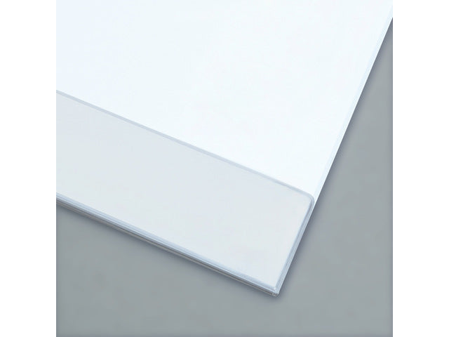 Designonderlegger Sigel blanco met kunststof rand A2 30 vel