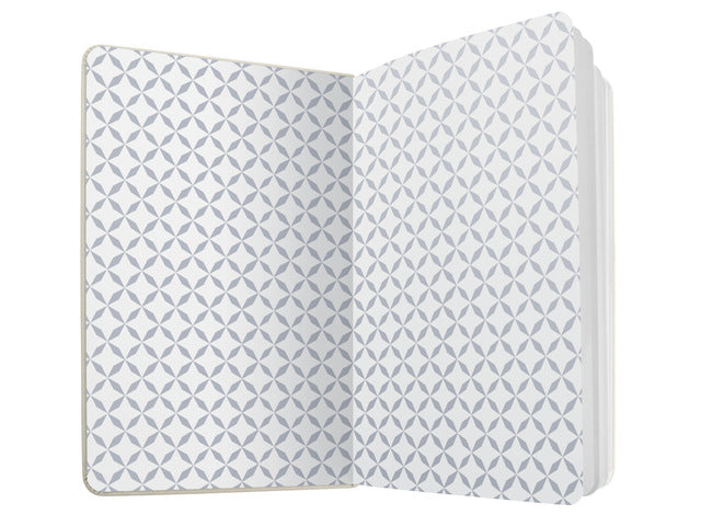 Notitieboek Sigel Jolie Flair A6 hardcover gelinieerd Aqua groen