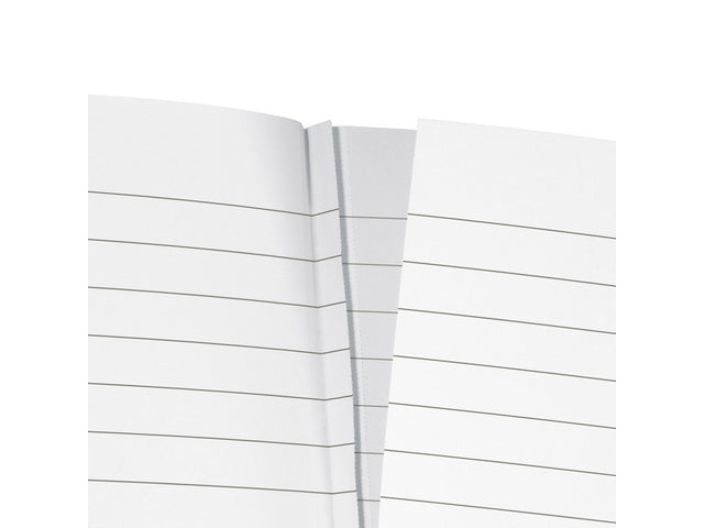 Benachrichtigungsbuch Sigel Jolie Flair A5 Hardcover mit gestricheltem Fuchsia-Rosé