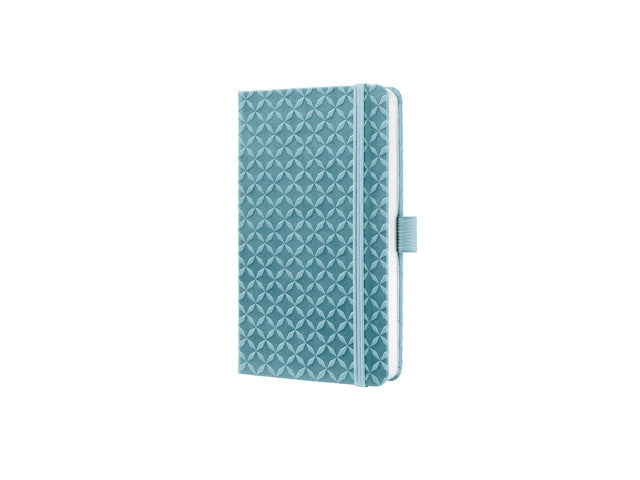 Notitieboek Sigel Jolie Flair A6 hardcover gelinieerd hemelsblauw