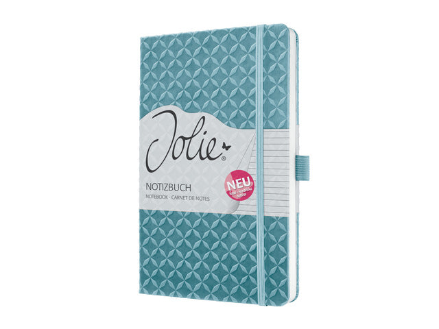 Notitieboek Sigel Jolie Flair A5 hardcover gelinieerd hemelsblauw