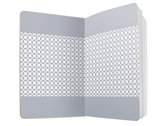 Notitieboek Sigel Jolie Impress A6 hardcover gelinieerd 'Glacier Grey'