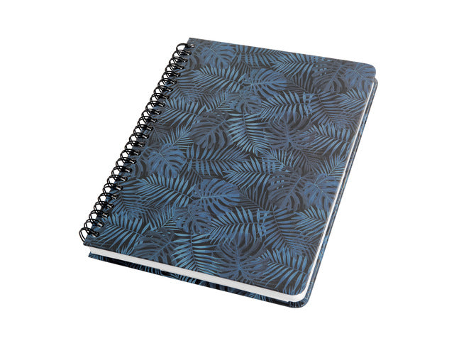 Notitieboek Jolie Inspire A5 spiraal Mystic Jungle. Punt-uitgelijnd. 120pagina's 100grams papier. Hardcover