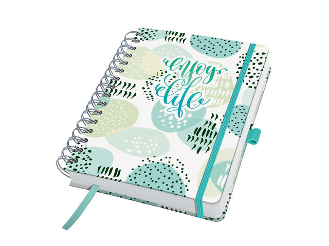 Dagplanner Inspire A5 GRATIS bureauonderlegger Rose Inspiration (JS201)