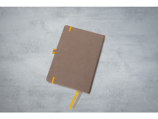 Notitieboek Linescape A5 bruin gelinieerd hardcover
