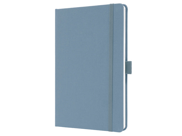 Notitieboek Jolie Feel A5 POEDERBLAUW gelinieerd 174pag 80gr HC