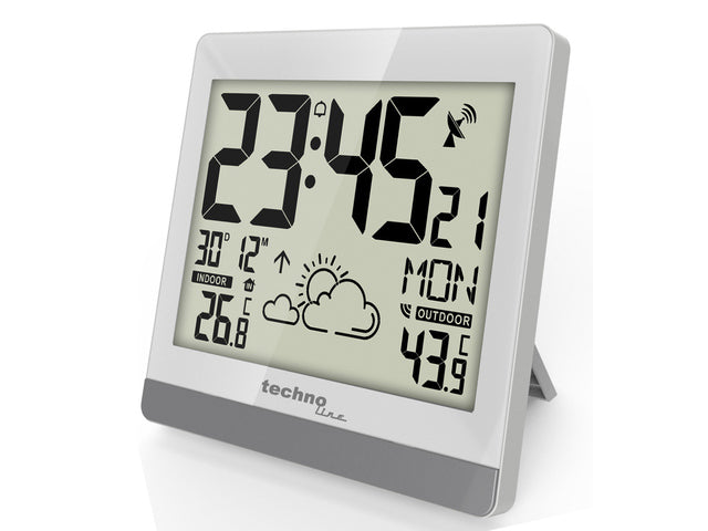 Weerstation Technoline WS 8119 189x200x29mm zilver met 1 buitensensor 30m