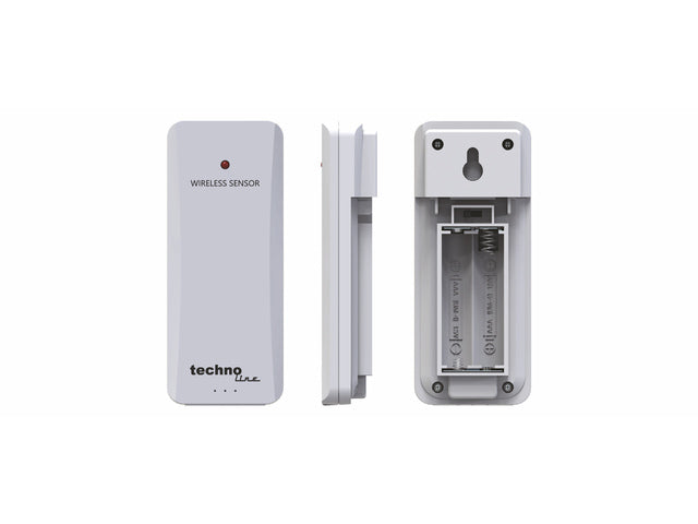 Weerstation Technoline WS 9040-IT 100x178x28mm zilver/grijs met 1 buitensensor 100m